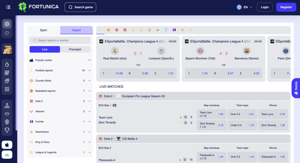 Fortunica Betting