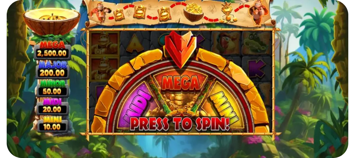 Barrel Blast pick bonus game