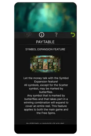 Jungle Spirit RTP paytable symbol values