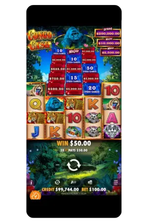 King Kong slots demo spin win