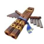 Aztec flute medium symbol